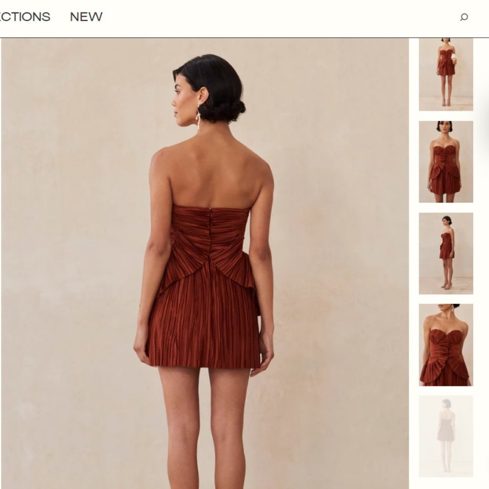 CULT GAIA CHARLIQUE DRESS SIZE 0 - Picture 3 of 4